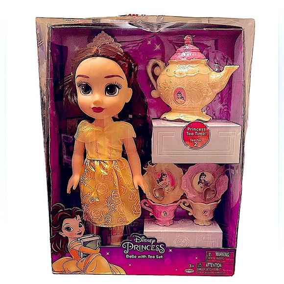 Disney Other - NIB BOX DISNEY PRINCESS BELLE WITH TEA SET FOR TWO DISNEY BEAUTY BEAST